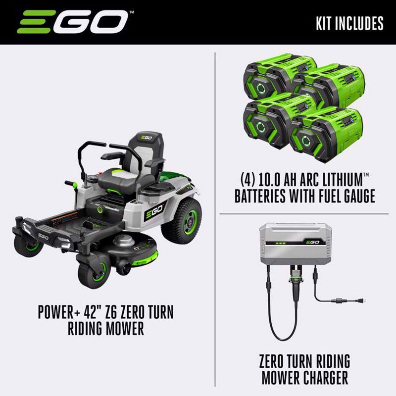 Ego Power+ Z6 42" Ultimate Zero-Turn Lawn Mower | ZT4204L