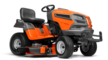 Experience Power and Precision with the Husqvarna YT48DXLS 48" 25HP Kohler Lawn Tractor featuring Locking Differential!